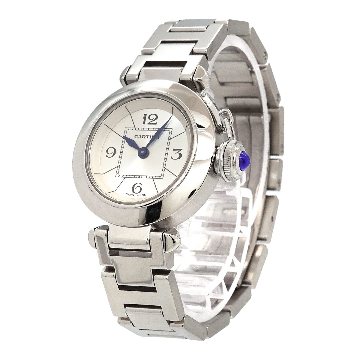 Miss Pasha W3140007 Quartz Silver Dial Ladies Wrist Watch