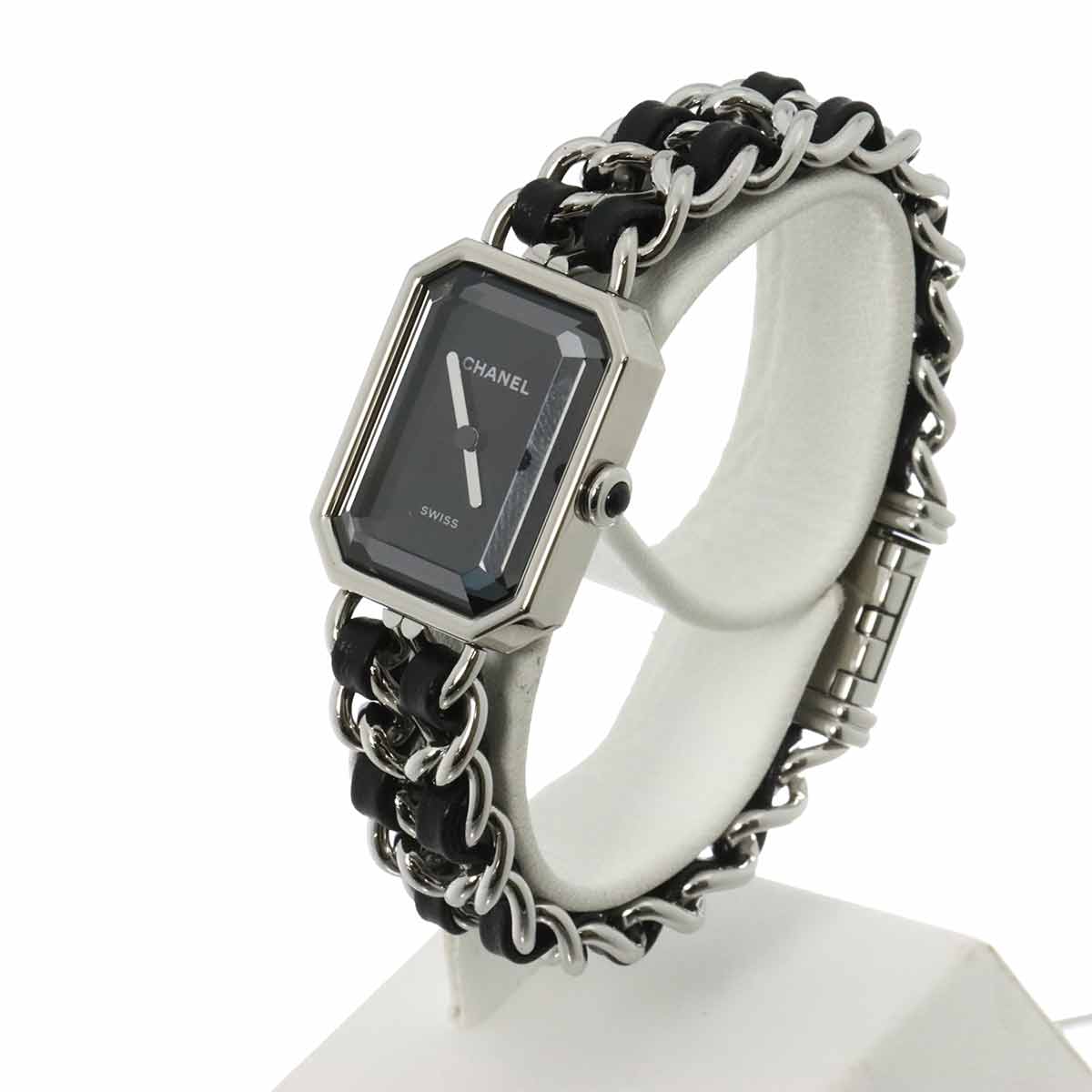 Premiere Size M H7022 Quartz Black Dial Ladies Watch