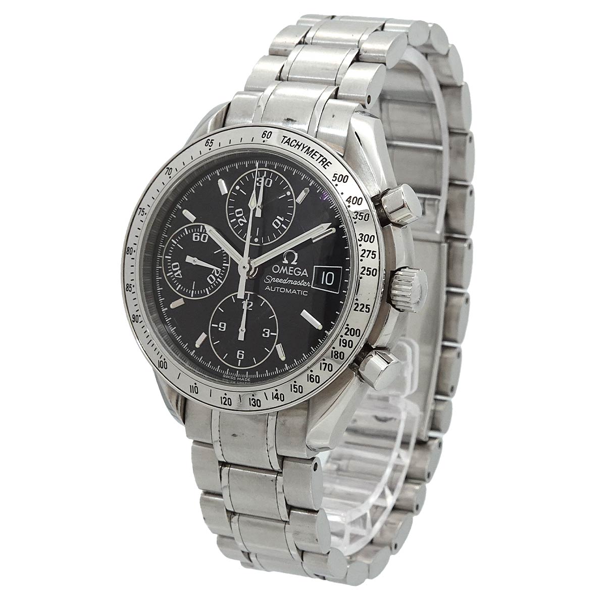 Speedmaster Date 3513.50 Chronograph Automatic Black Dial Mens