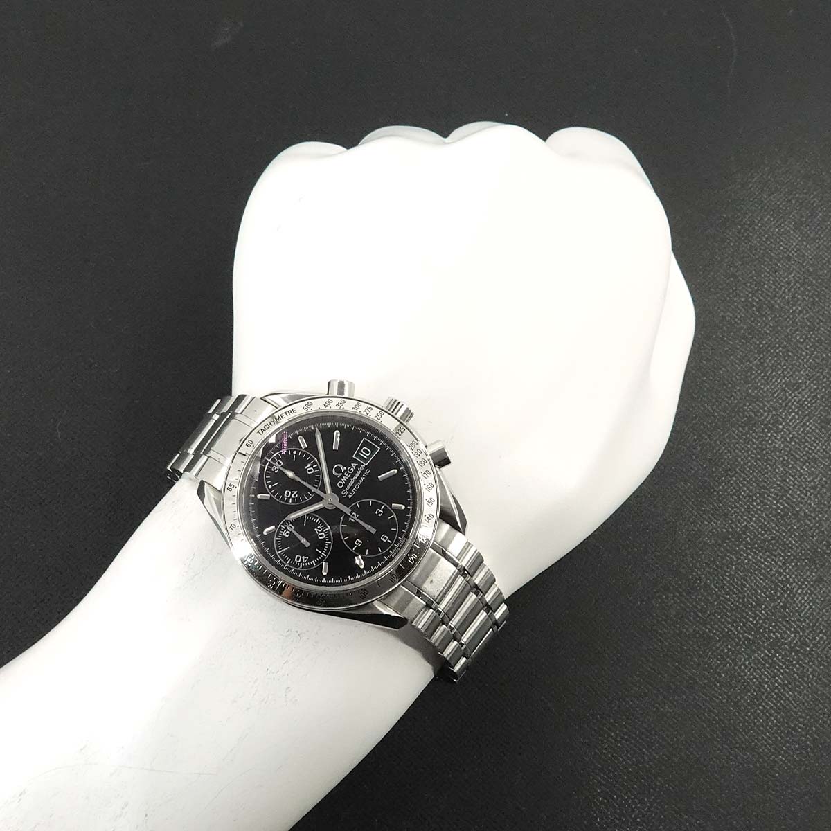 Speedmaster Date 3513.50 Chronograph Automatic Black Dial Mens