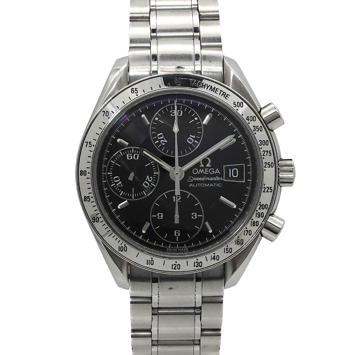 Speedmaster Date 3513.50 Chronograph Automatic Black Dial Mens