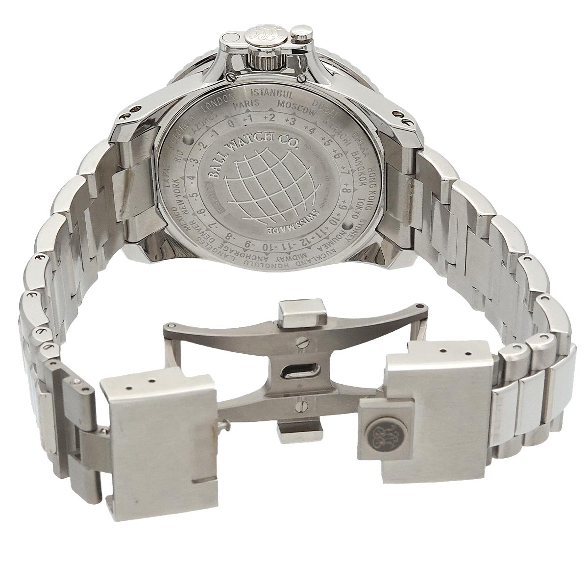 Engineer Hydrocarbon Aero GMT Automatic Black Dial Mens Watch
