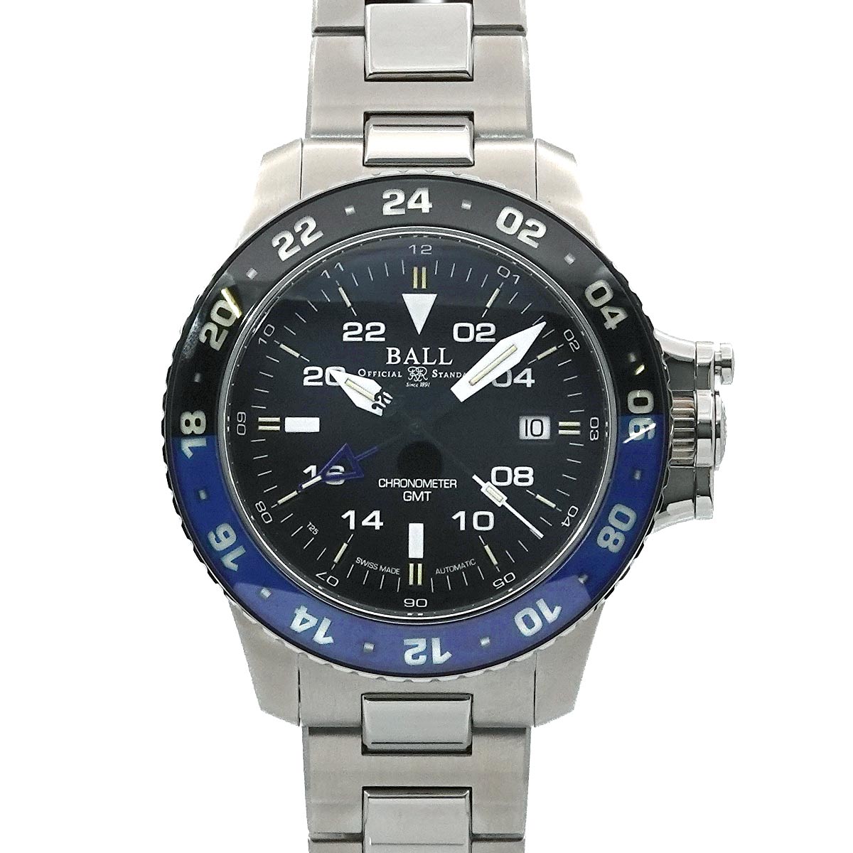 Engineer Hydrocarbon Aero GMT Automatic Black Dial Mens Watch