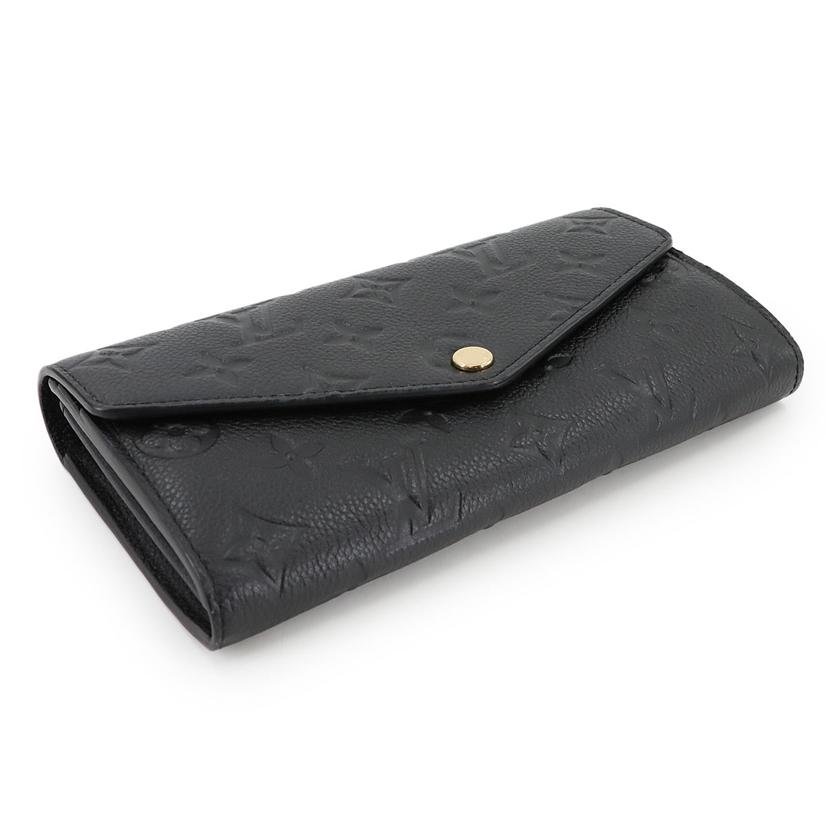 Monogram Empreinte Portefeuille Sarah Wallet Noir M82257