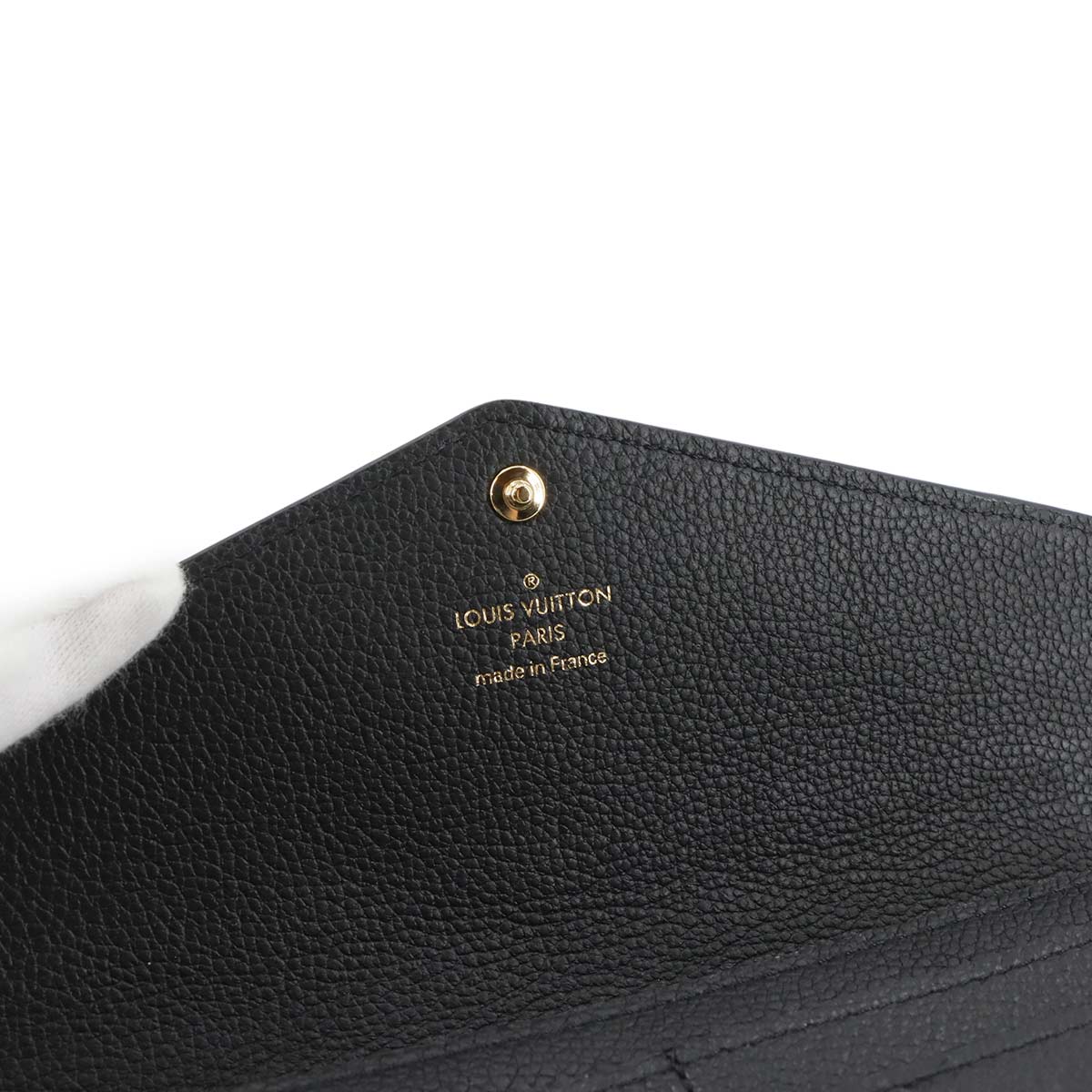 Monogram Empreinte Portefeuille Sarah Wallet Noir M82257