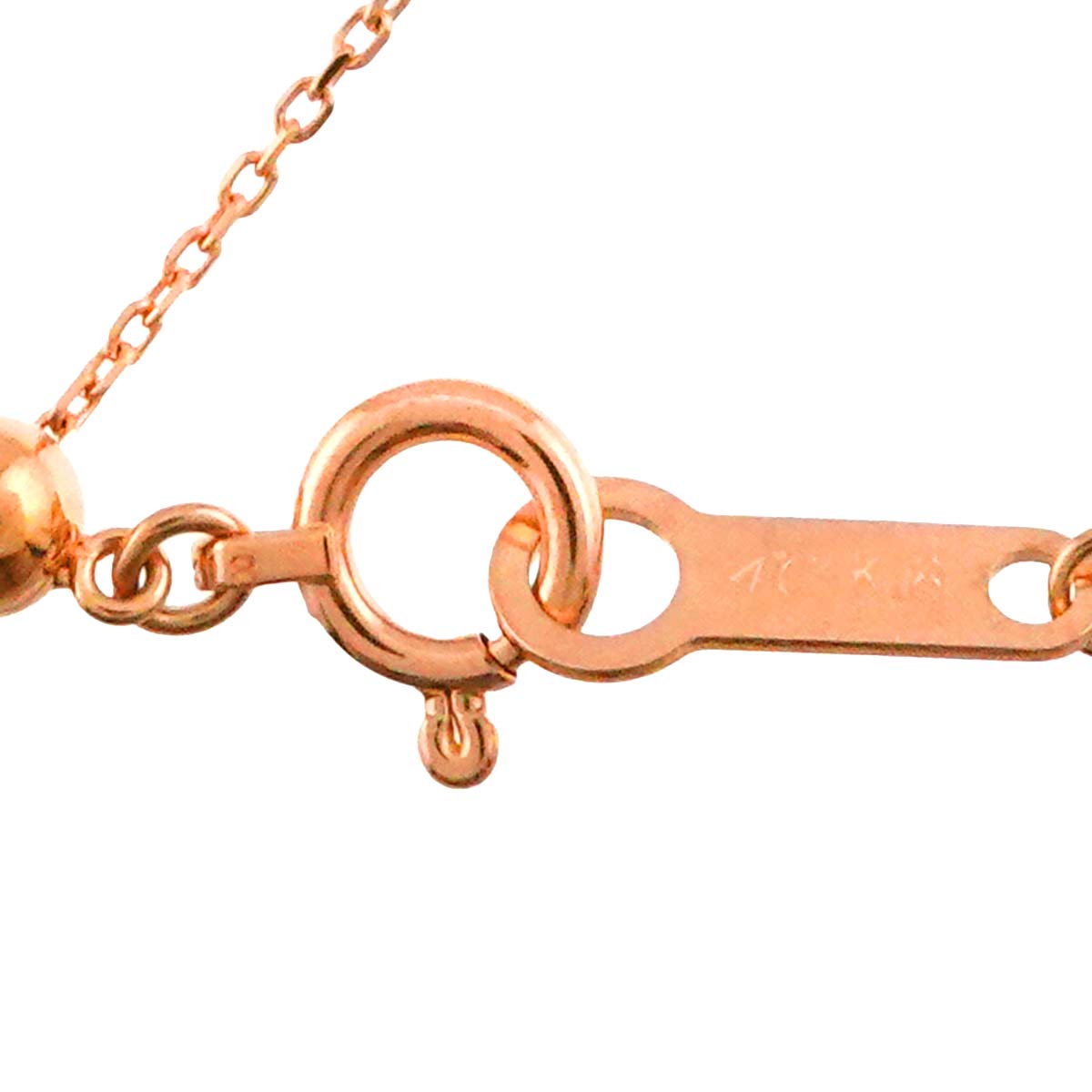 4C Diamond Necklace 18K Pink Gold 750