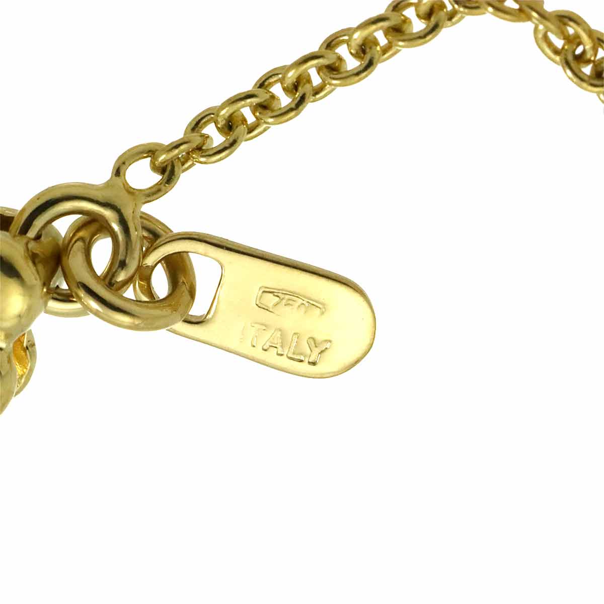 Flower Motif Bracelet 18K YG 750