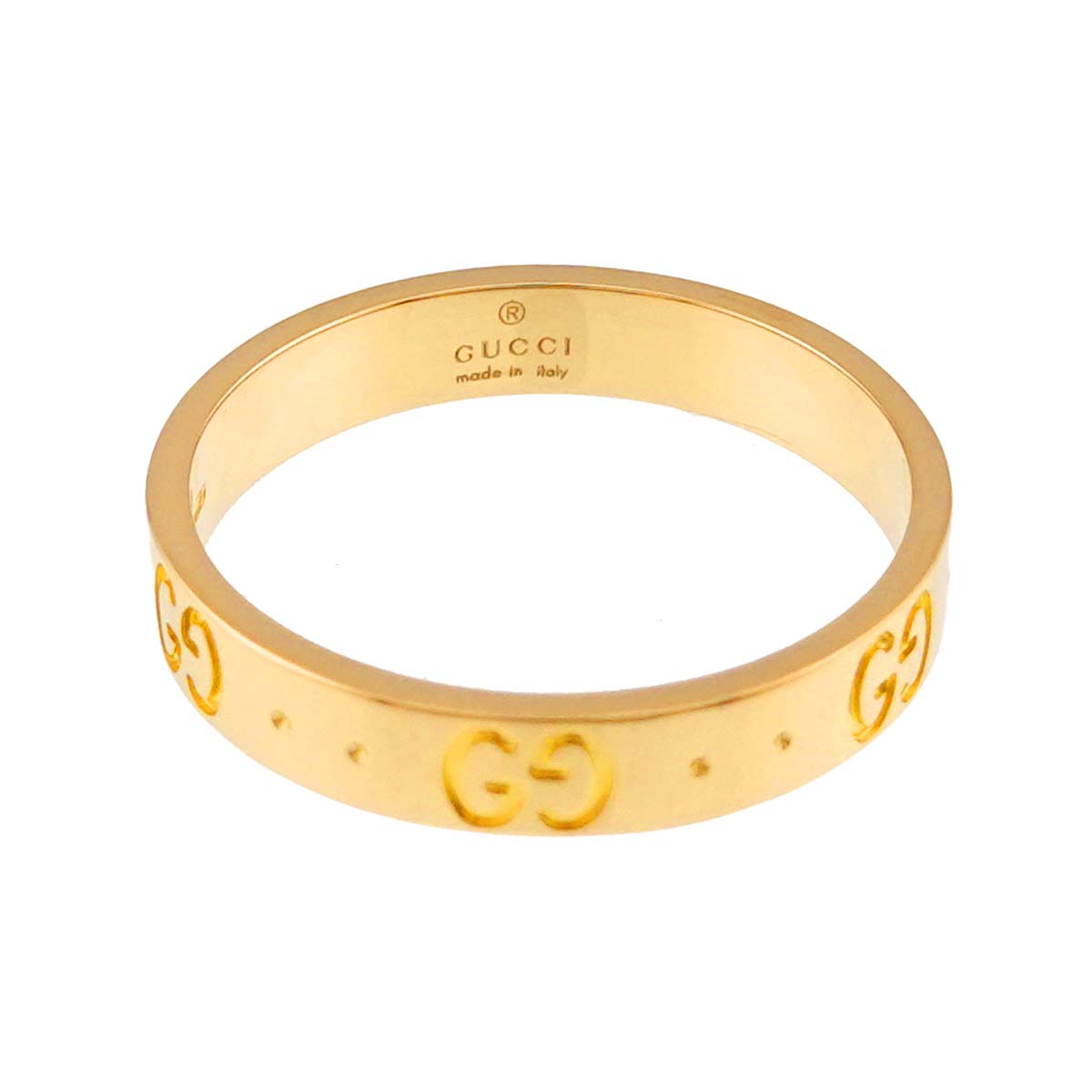 Icon Ring 18K Yellow Gold 750 Size20 8.75(US)