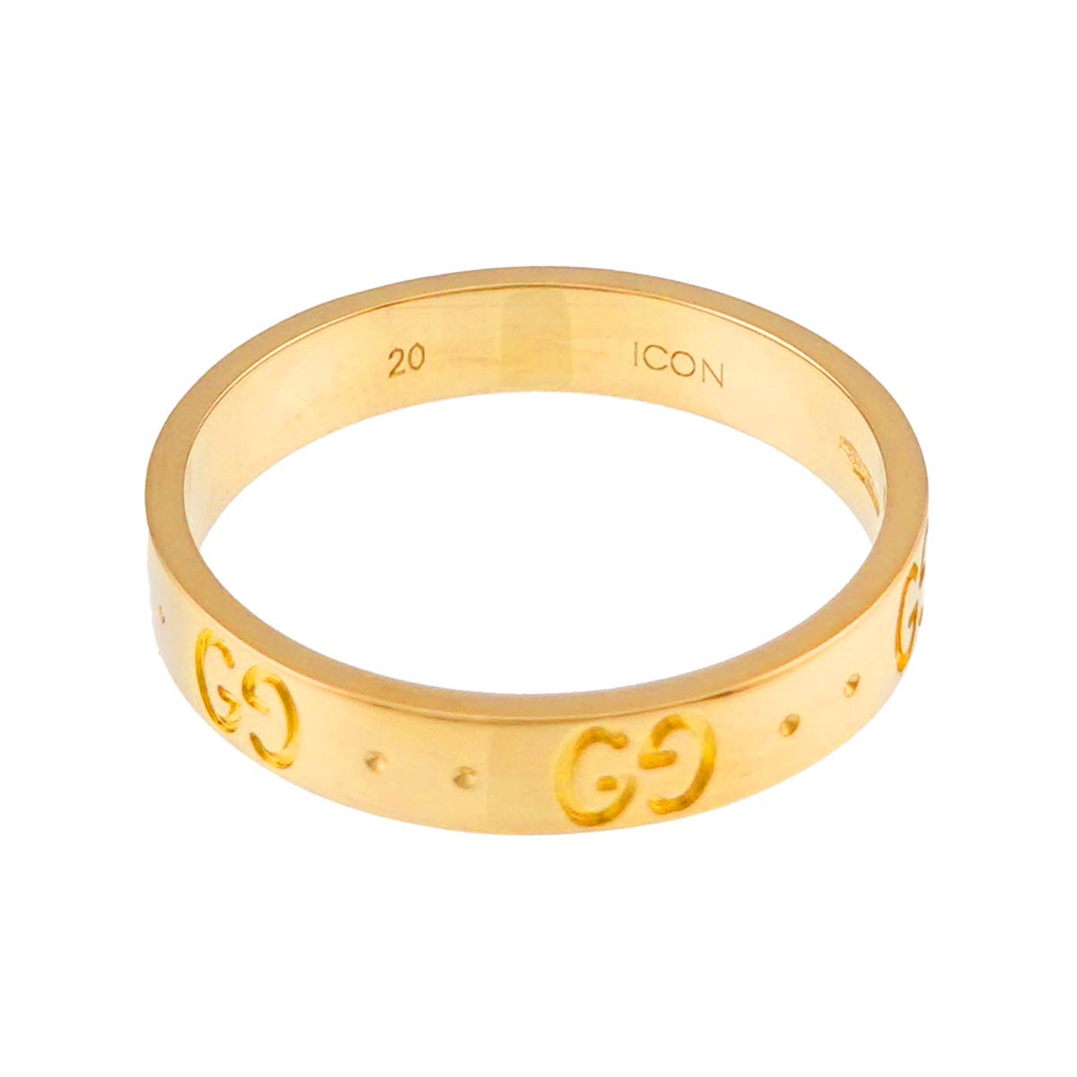 Icon Ring 18K Yellow Gold 750 Size20 8.75(US)