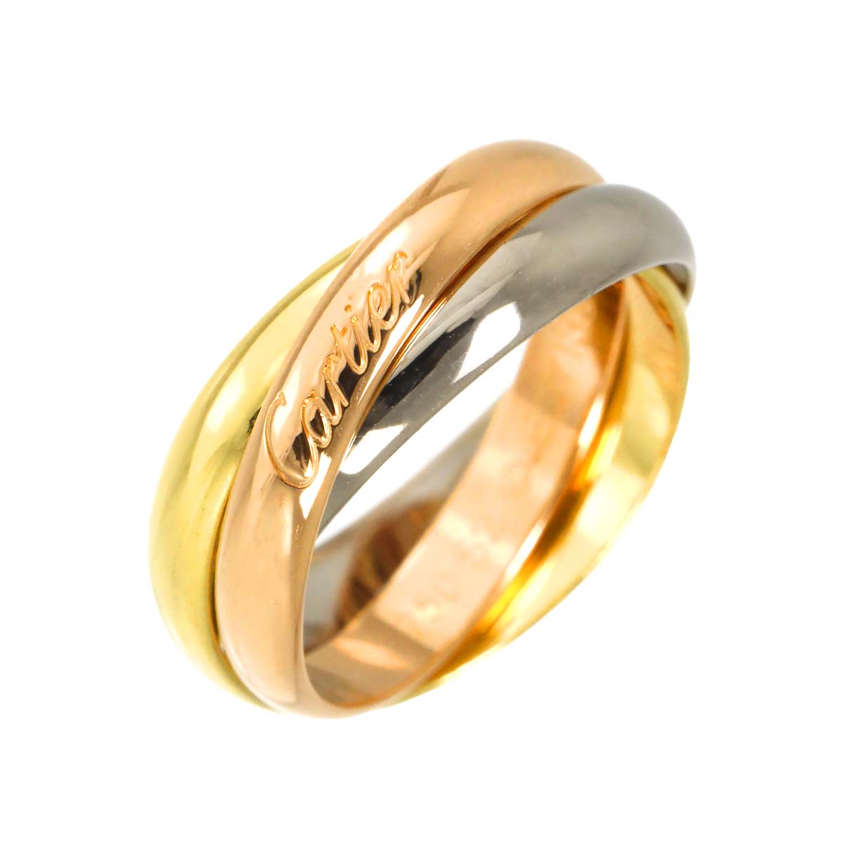 Trinity MM Ring 18K YG WG PG 750 Size52 6(US) 90295162