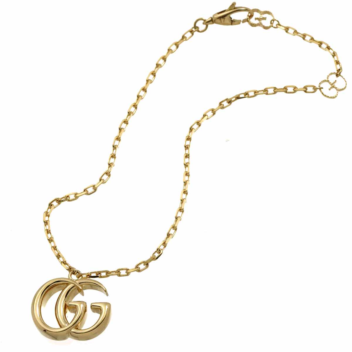 Double G Logo Bracelet 18K Yellow Gold 750 size17