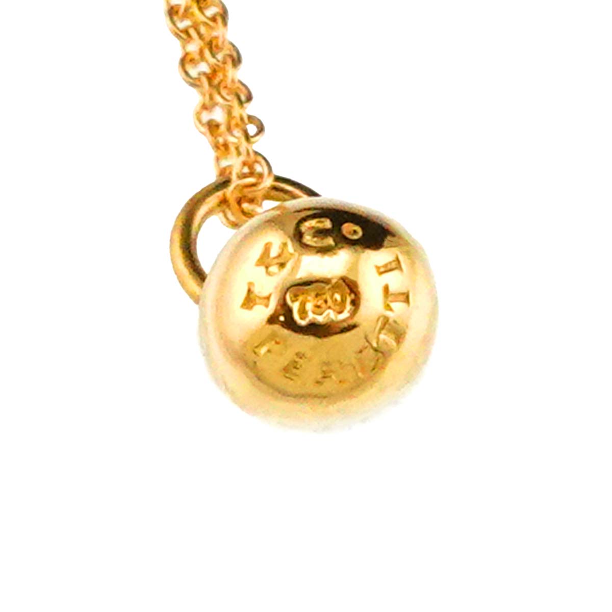 Teardrop Necklace 18K Yellow Gold 750