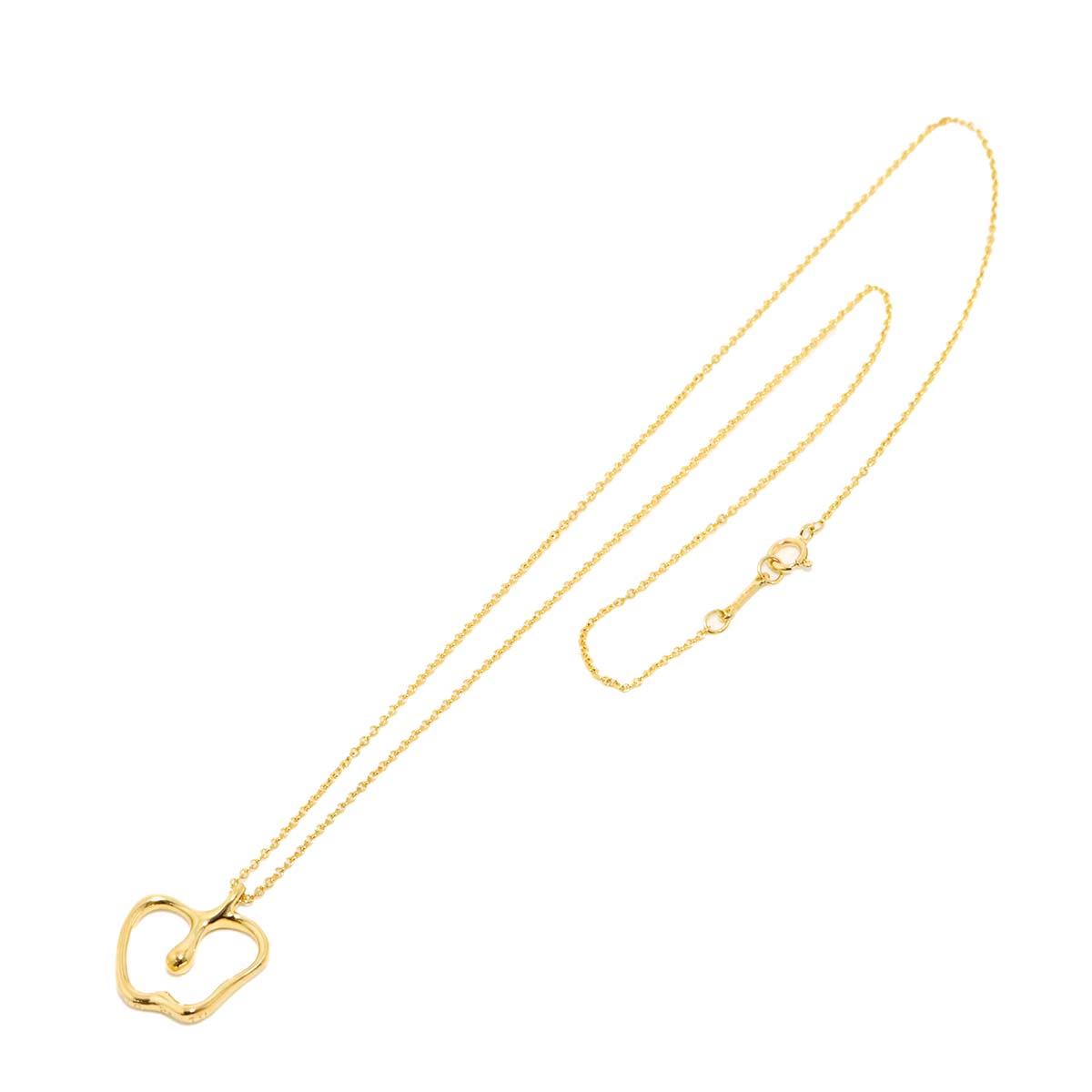 Apple motif Necklace 18K Yellow Gold 750