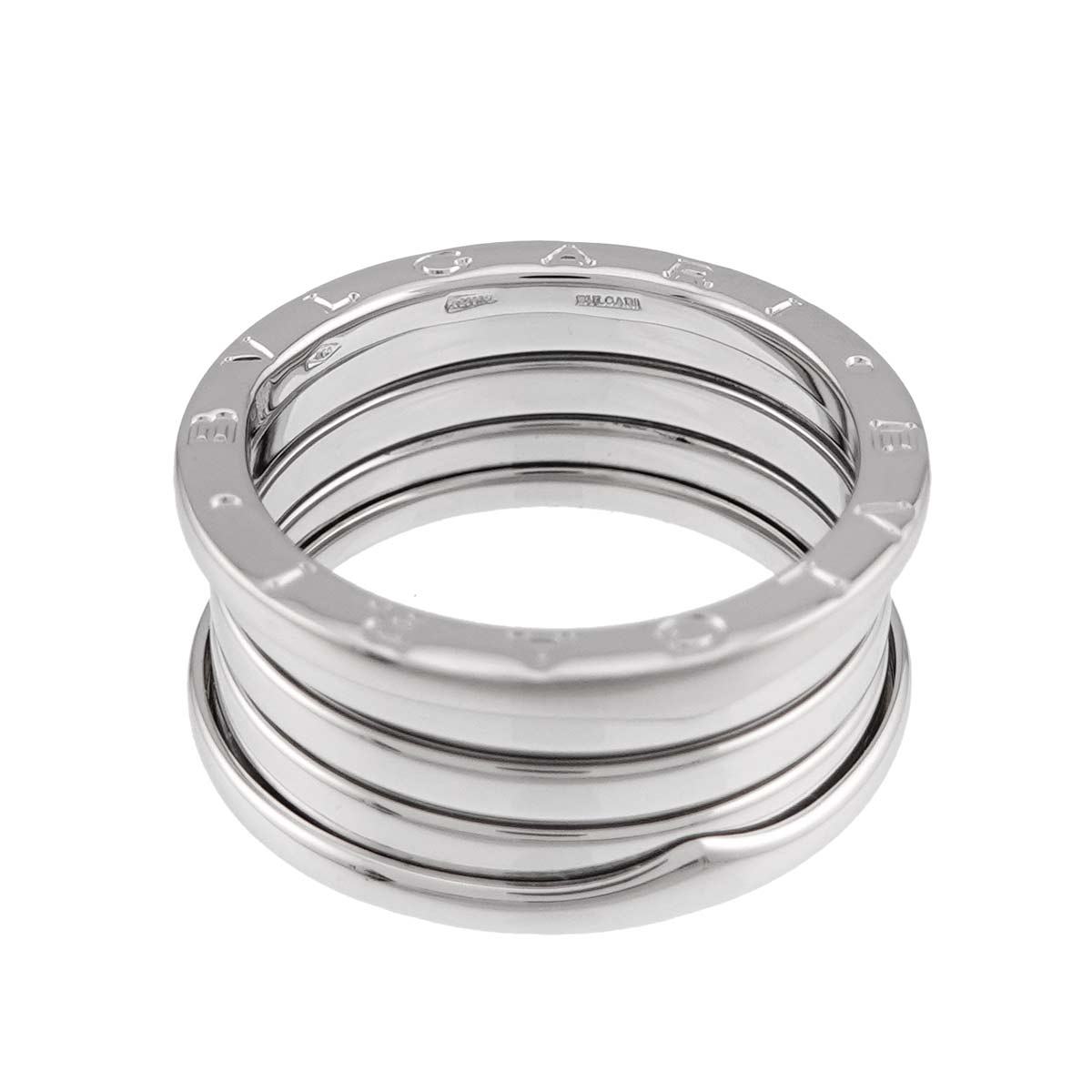B-ZERO1 4Band Ring 18K White Gold 750 Size61 9(US)