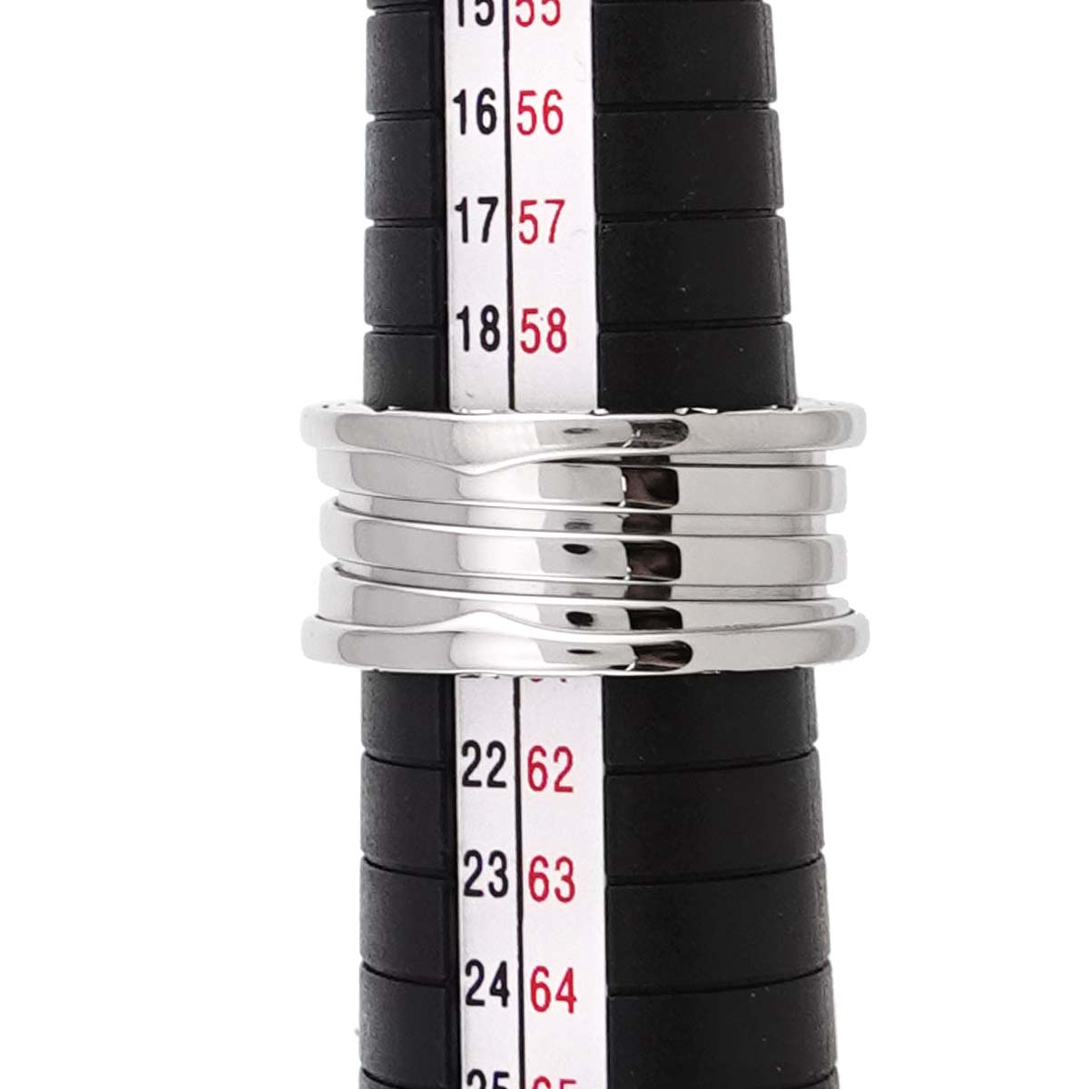 B-ZERO1 4Band Ring 18K White Gold 750 Size61 9(US)