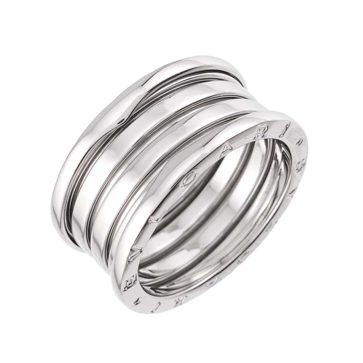 B-ZERO1 4Band Ring 18K White Gold 750 Size61 9(US)