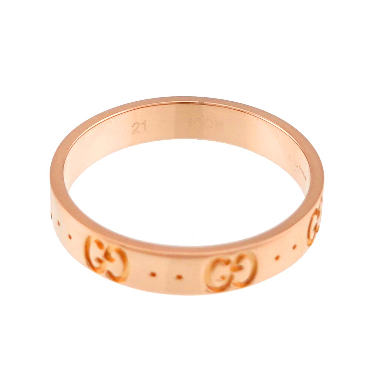 Icon Ring 18K PG Pink Gold 750 Size21 9-9.5(US)