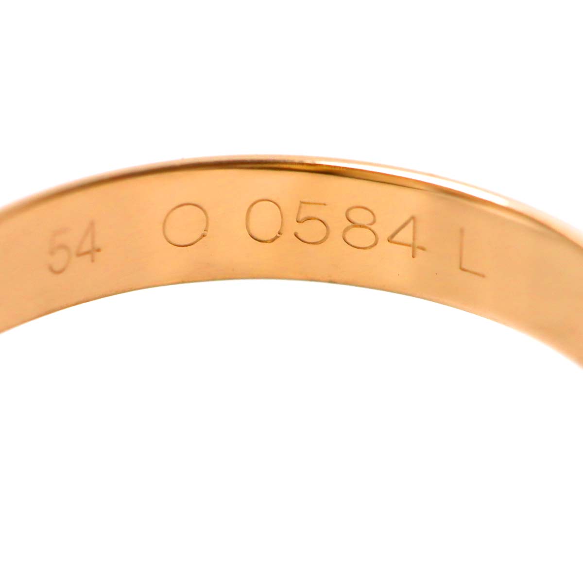 Trinity Ring MM 18K YG WG PG 750 Size54 6.5-6.75(US)