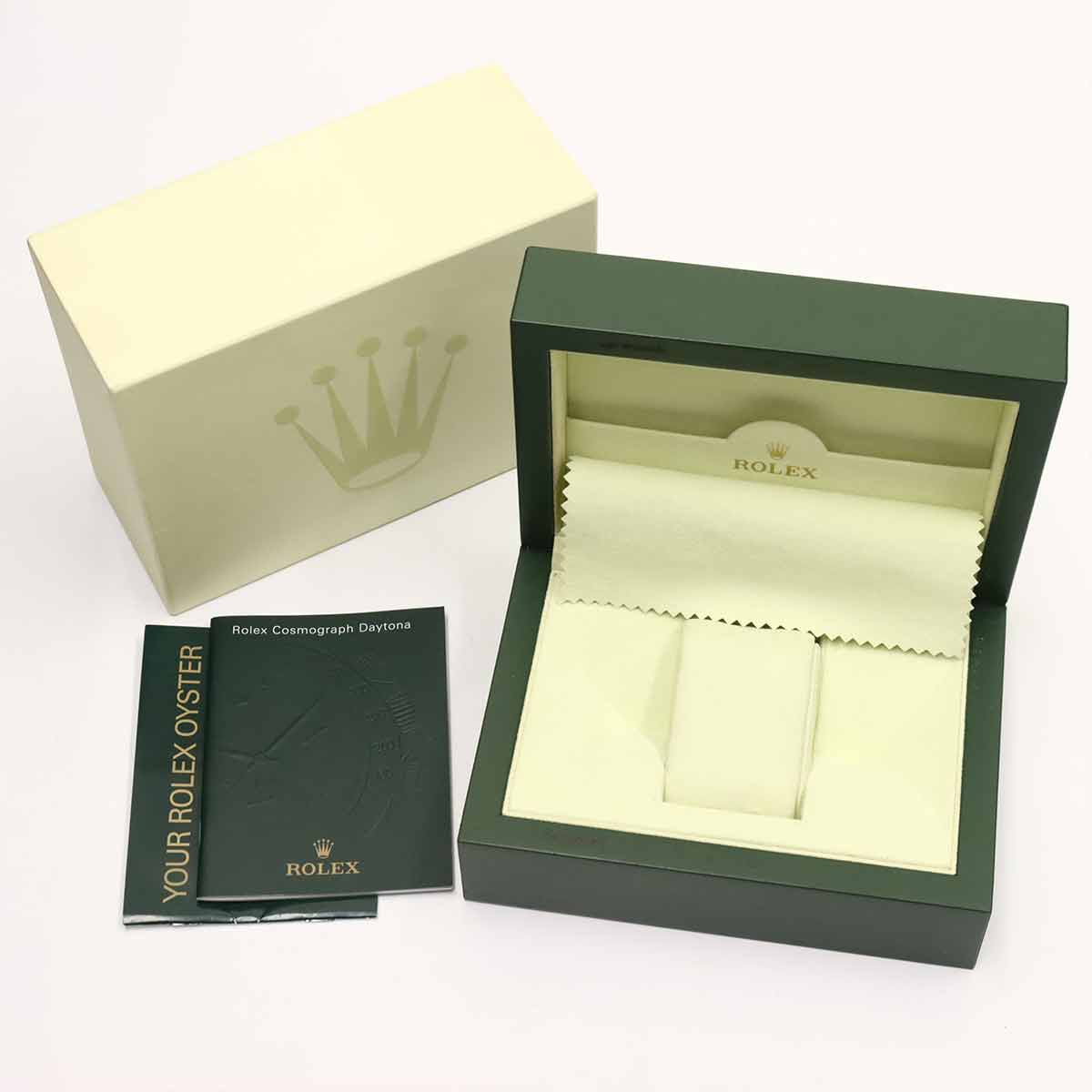 Daytona 116523NG 8P Diamond Serial V 750 YG Black Shell Dial