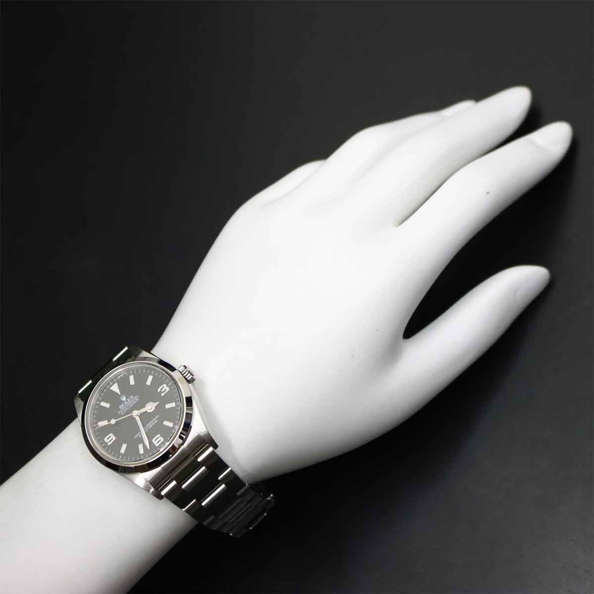 Explorer 1 114270 Serial D Automatic Black Dial Mens Watch