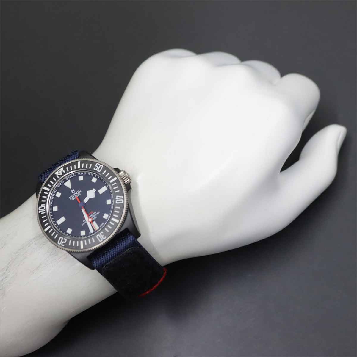 Pelagos FXD Alinghi Red Bull 25707KN Automatic Blue Dial Mens