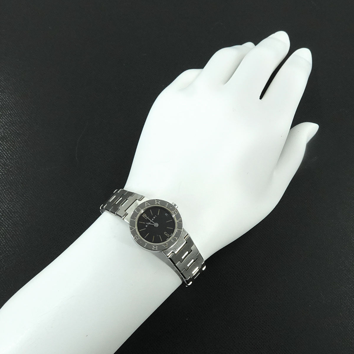 BVLGARIBVLGARI BB23SS Quartz Black Dial Ladies Watch