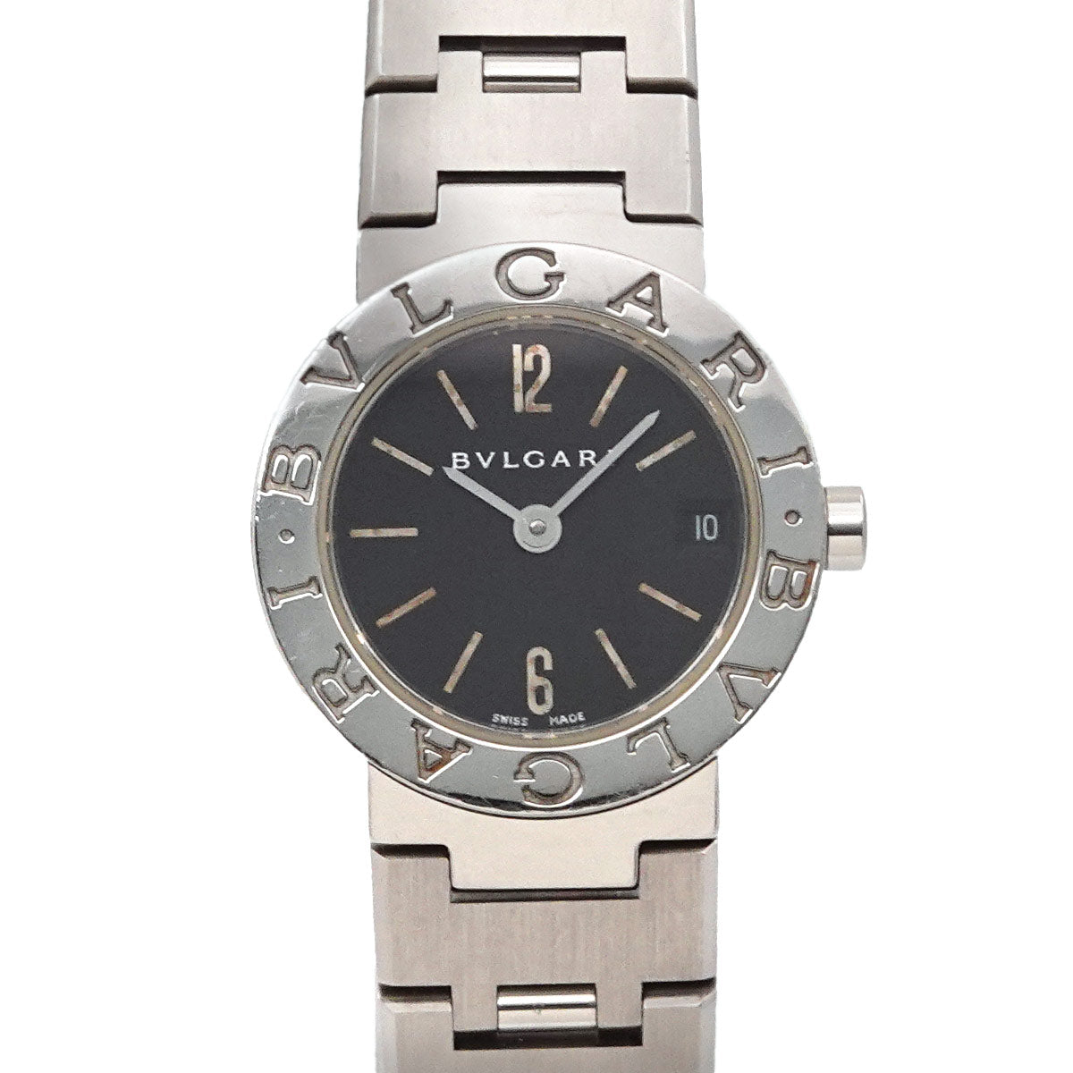BVLGARIBVLGARI BB23SS Quartz Black Dial Ladies Watch