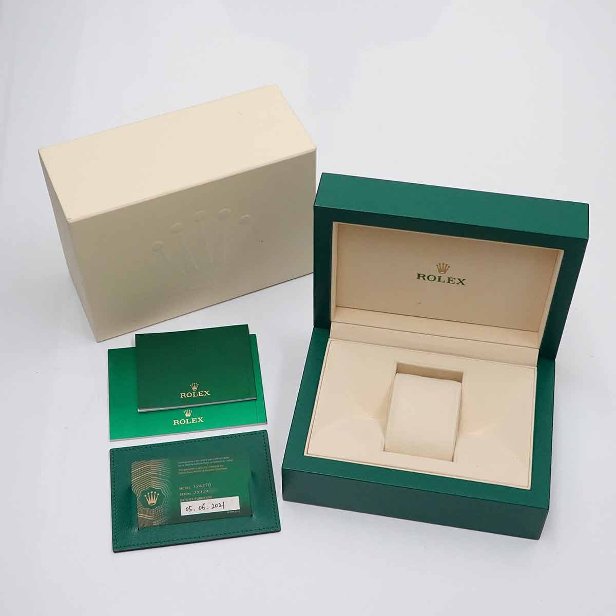 Explorer 1 124270 Serial Random Automatic Black Dial Mens Watch