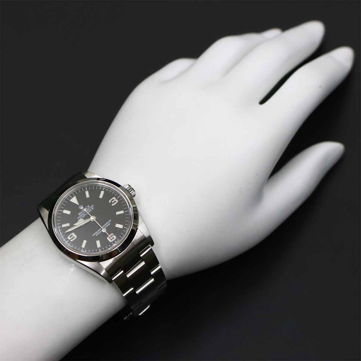 Explorer 1 14270 Serial A Automatic Black Dial Mens Watch