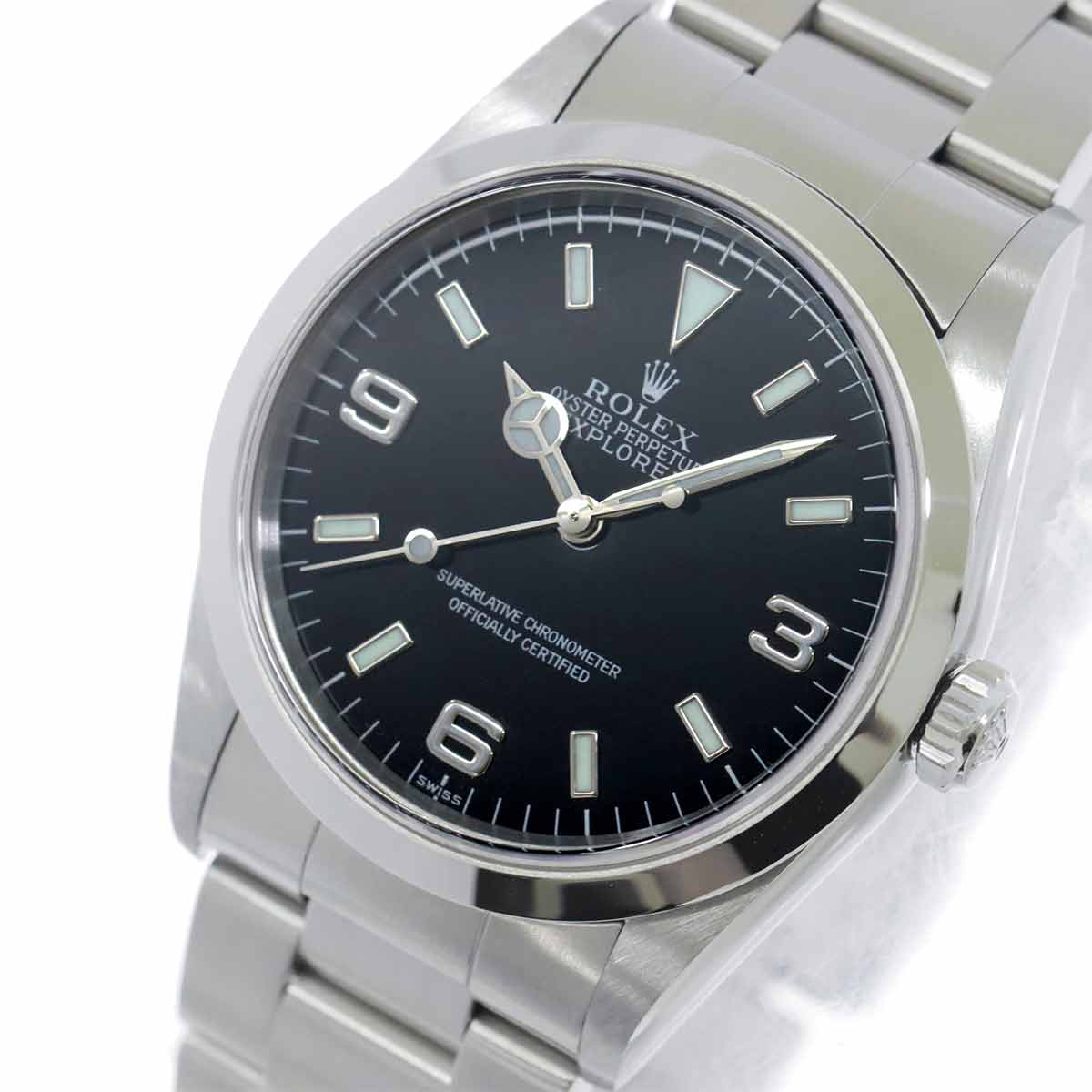 Explorer 1 14270 Serial A Automatic Black Dial Mens Watch