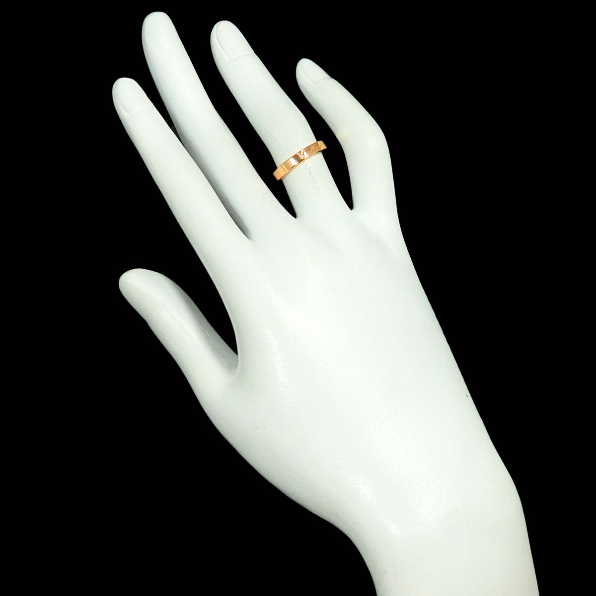 C de Ring 18K Pink Gold 750 Size48 4.5(US)