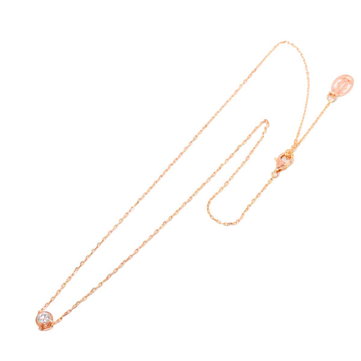 d'Amour Diamond Necklace LM 18K Pink Gold 750