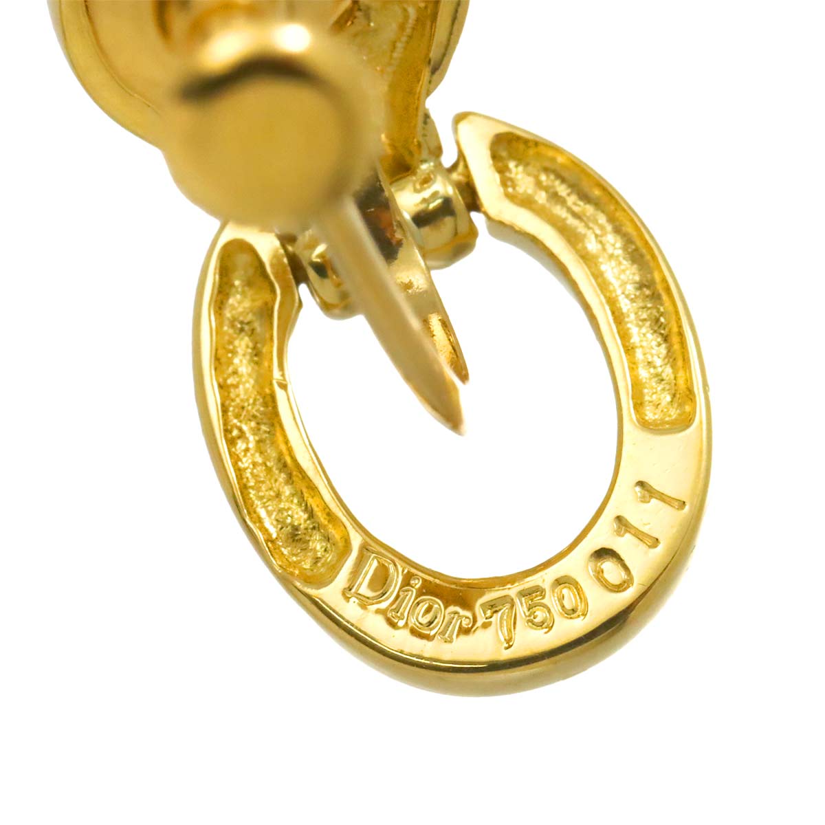 Akoya Pearl 5.8mm Earrings 18K YG 750