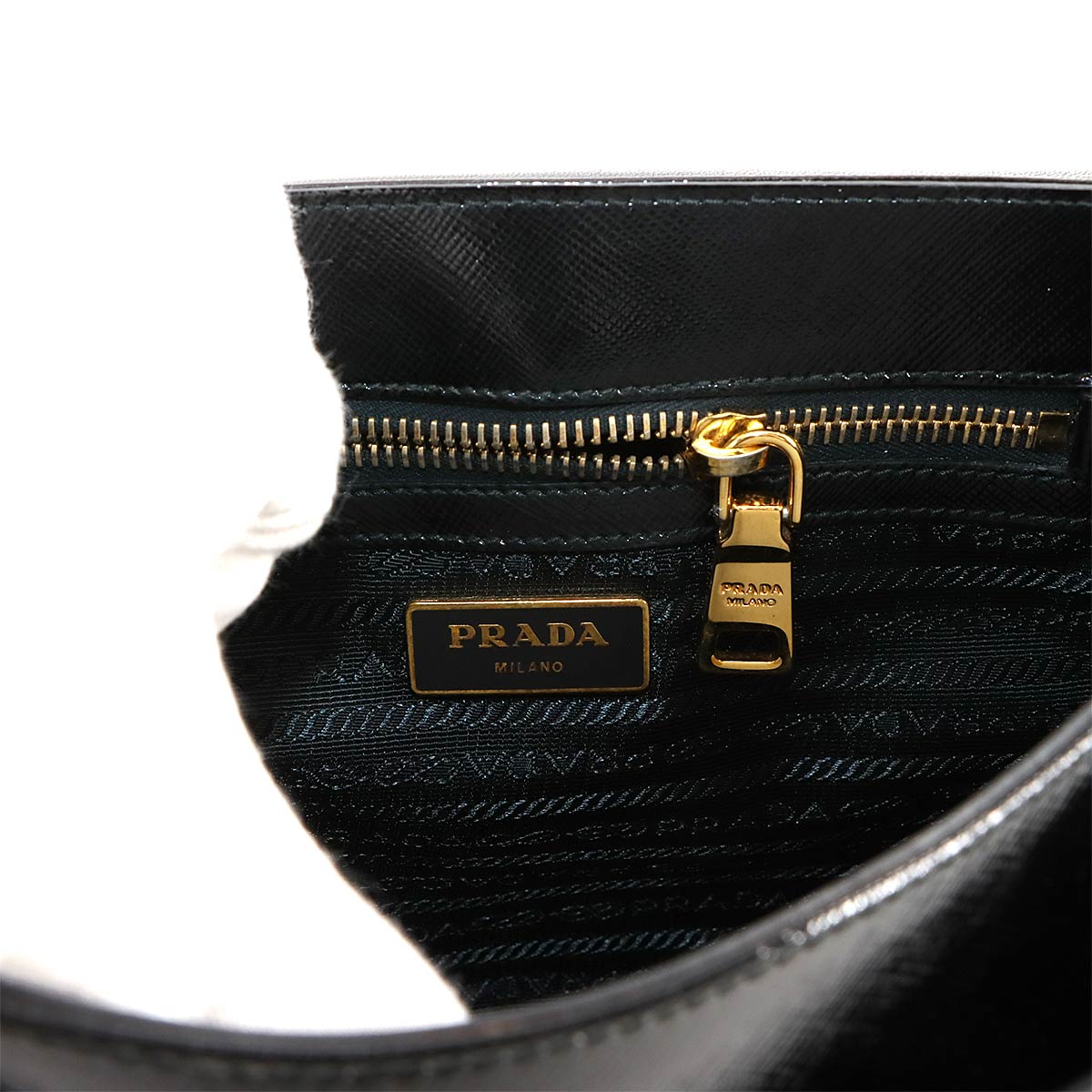 Shoulder Bag Patent Leather Black BT0904 Purse