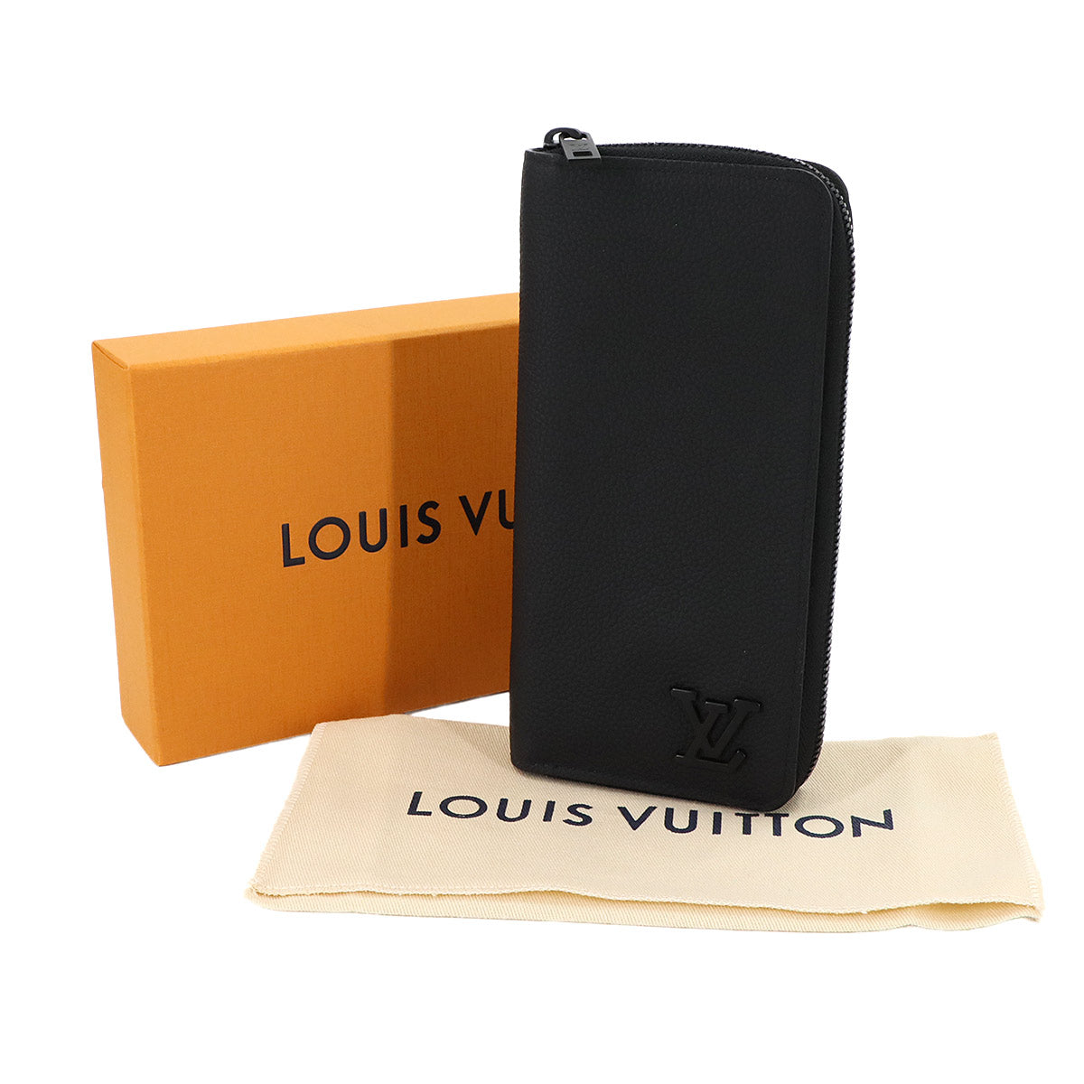 LV Aerogram Zippy Wallet Vertical Noir M81743