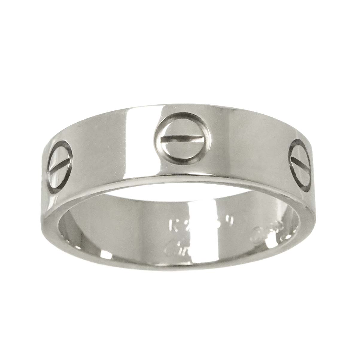 Love Ring 18K White Gold 750 size59 8.25(US)