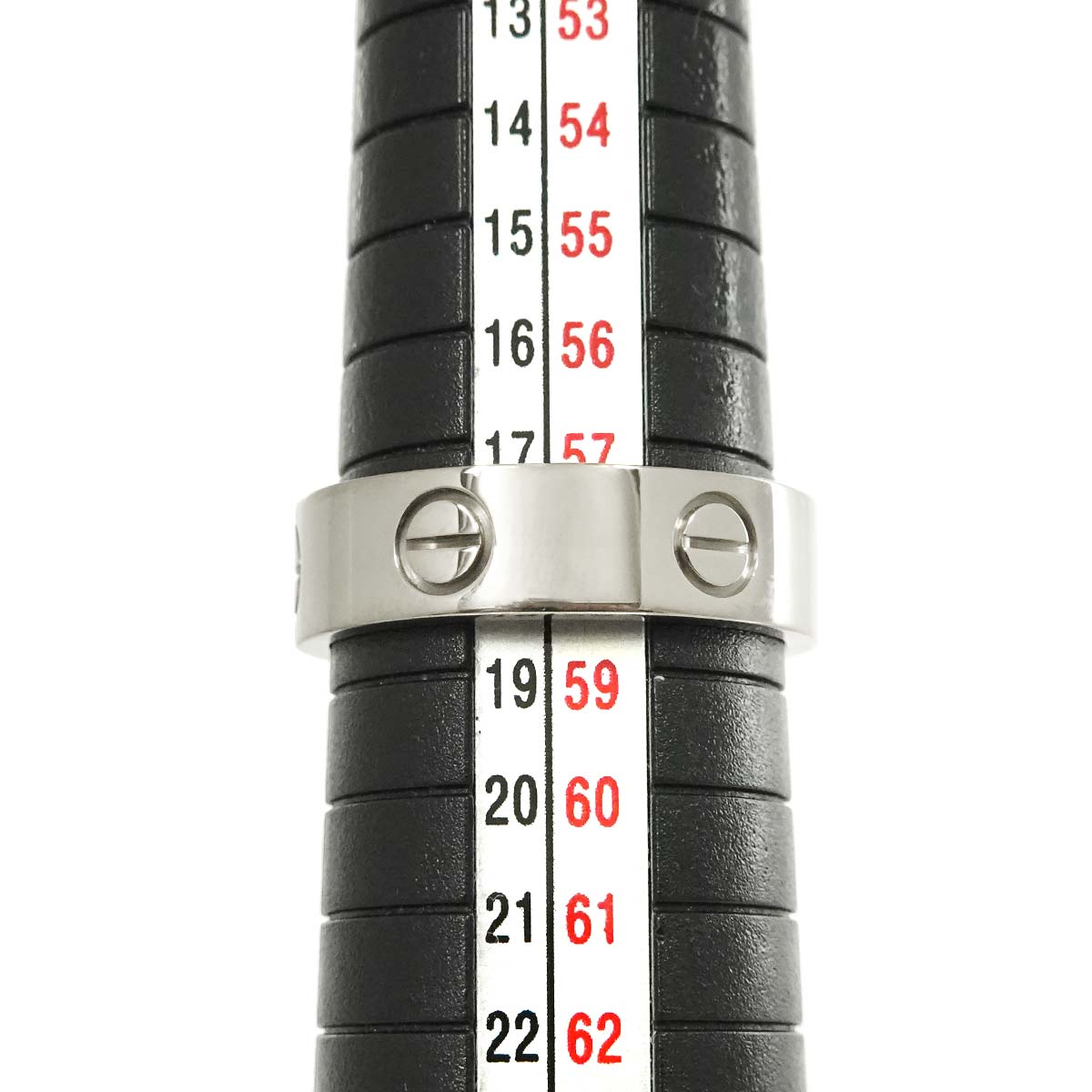 Love Ring 18K White Gold 750 size59 8.25(US)