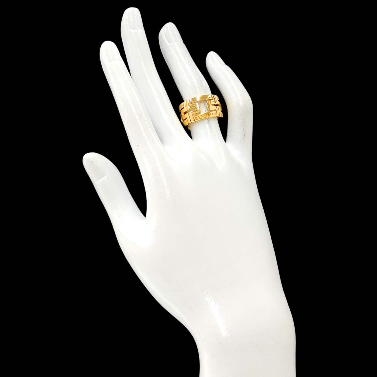 Parentesi Large Ring 18K YG 750 Size53 6(US)