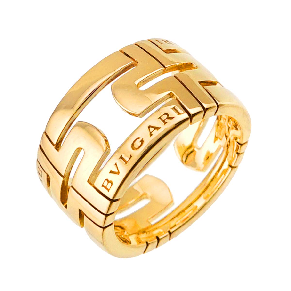 Parentesi Large Ring 18K YG 750 Size53 6(US)