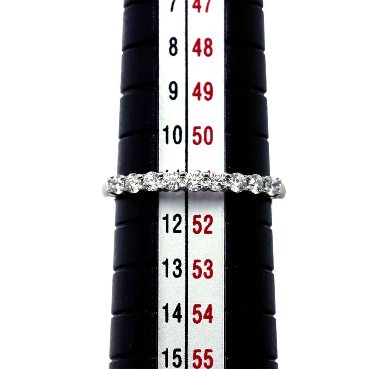 Half Diamond Ring Platinum size5.5-5.75(US)