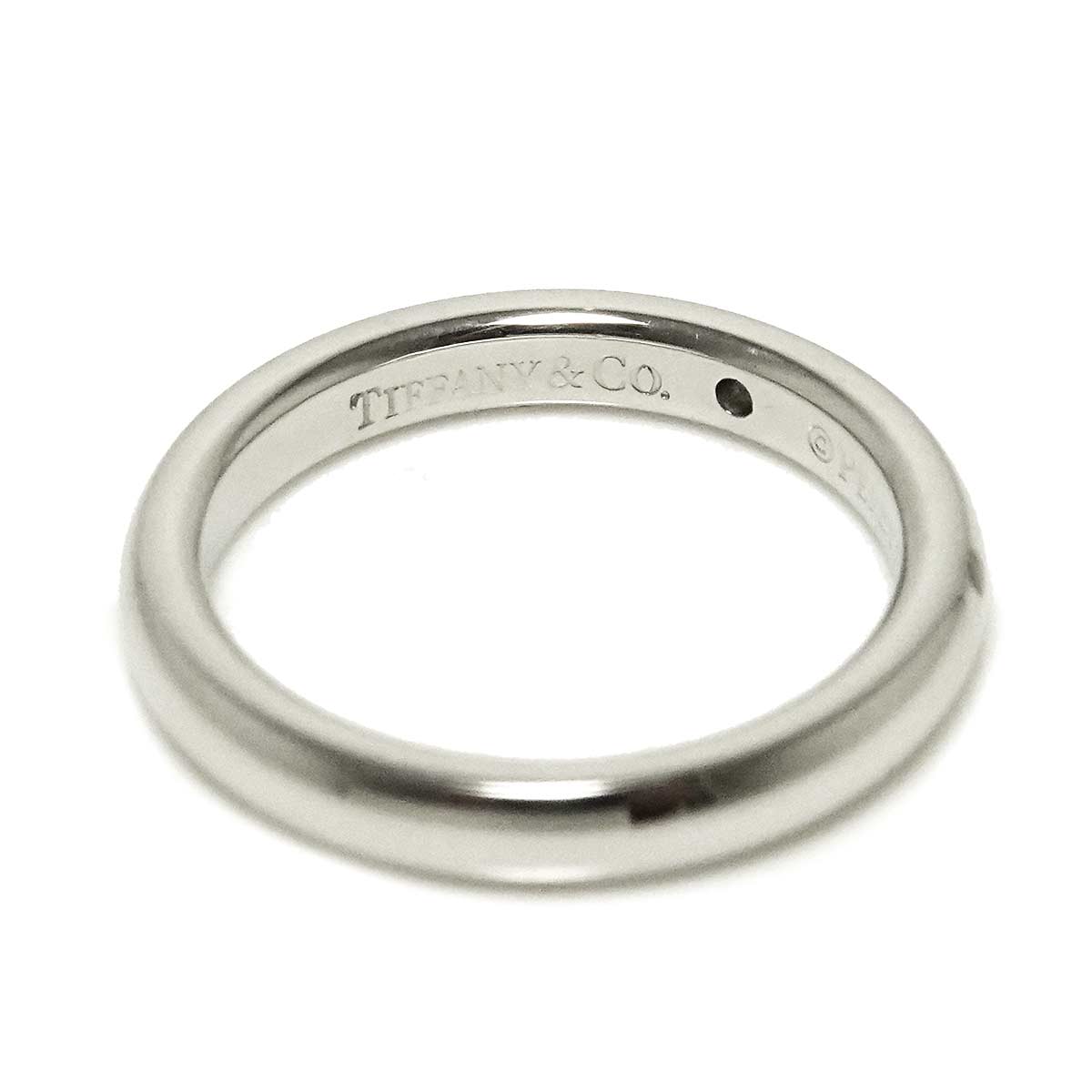 Stacking Band Ring Diamond 1P Platinum Size3.75-4(US)