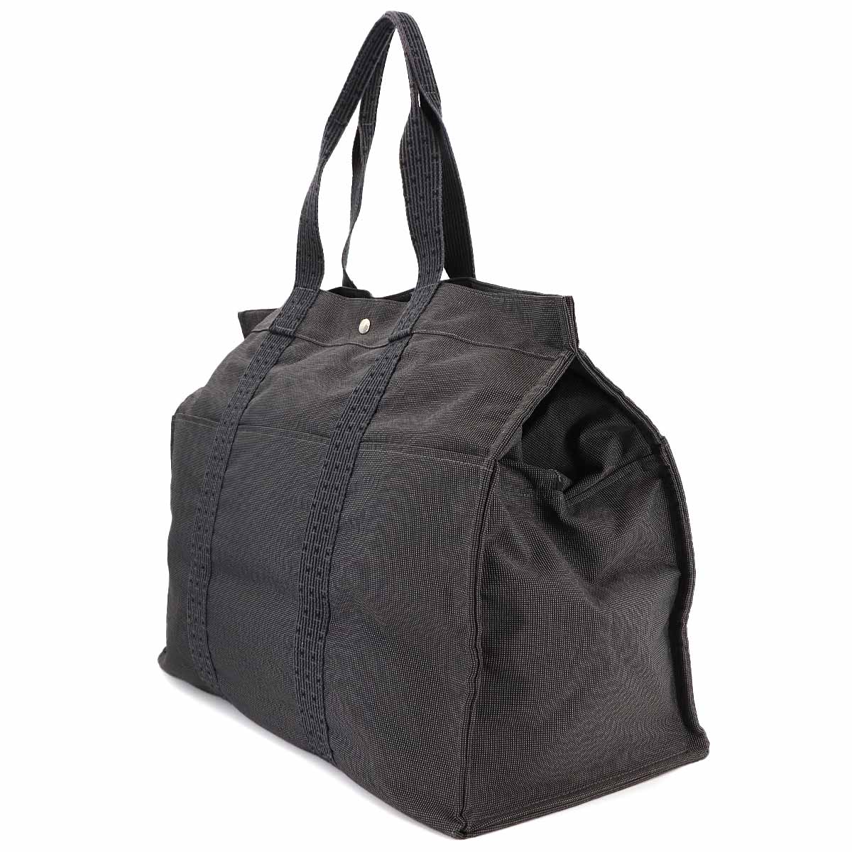 Herline Tote TGM Bag Canvas Gray Purse