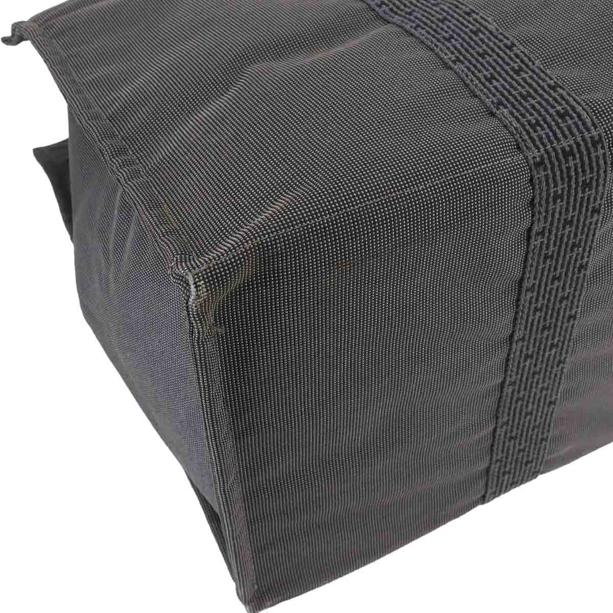 Herline Tote TGM Bag Canvas Gray Purse