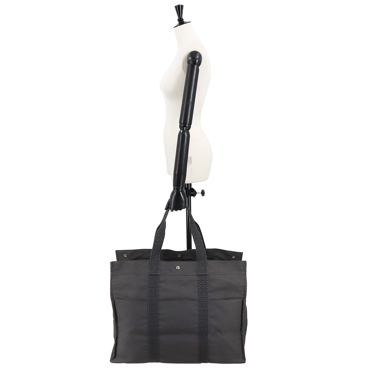 Herline Tote TGM Bag Canvas Gray Purse