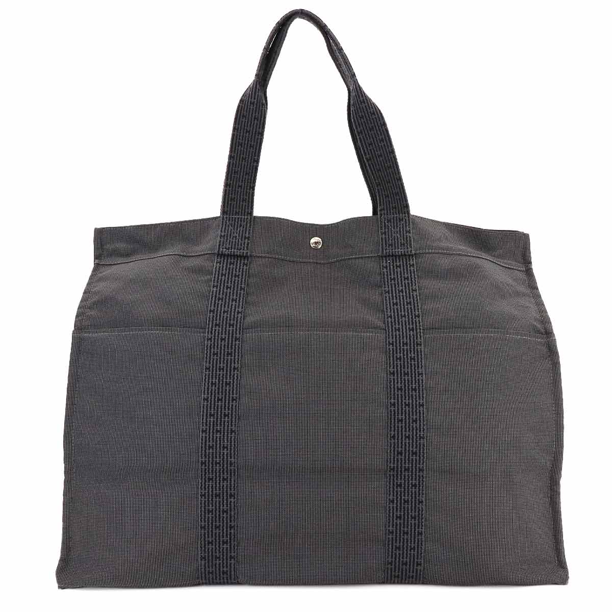 Herline Tote TGM Bag Canvas Gray Purse