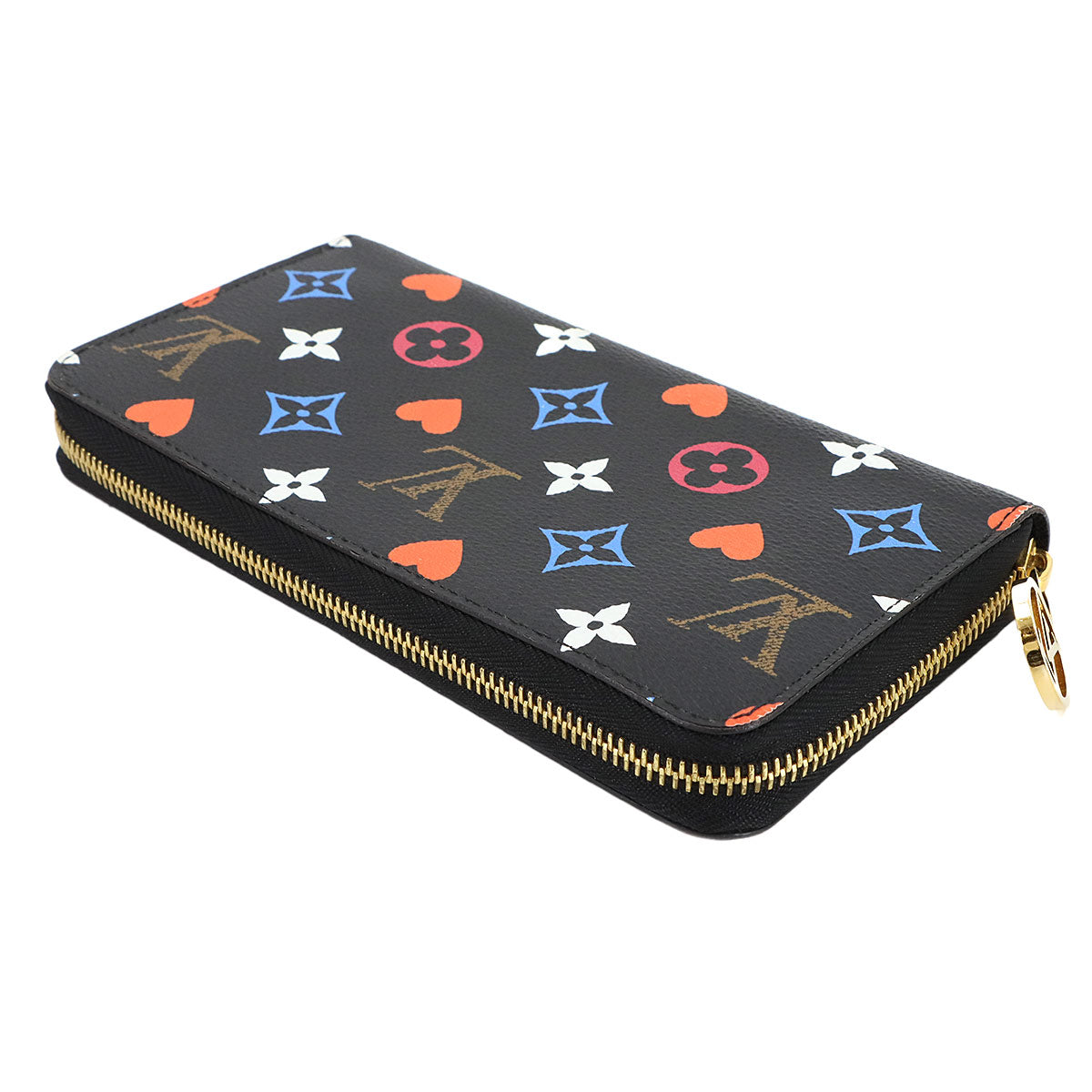 Game On Monogram Zippy Wallet Leather Noir M80323