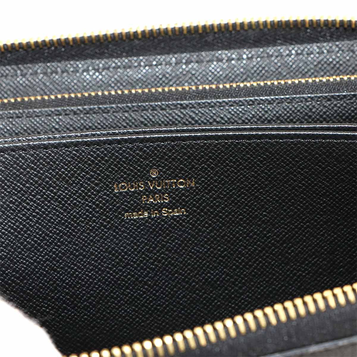 Game On Monogram Zippy Wallet Leather Noir M80323