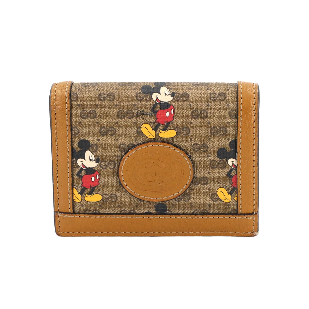 Disney Mickey Micro GG Supreme Compact Wallet 602534 Purse
