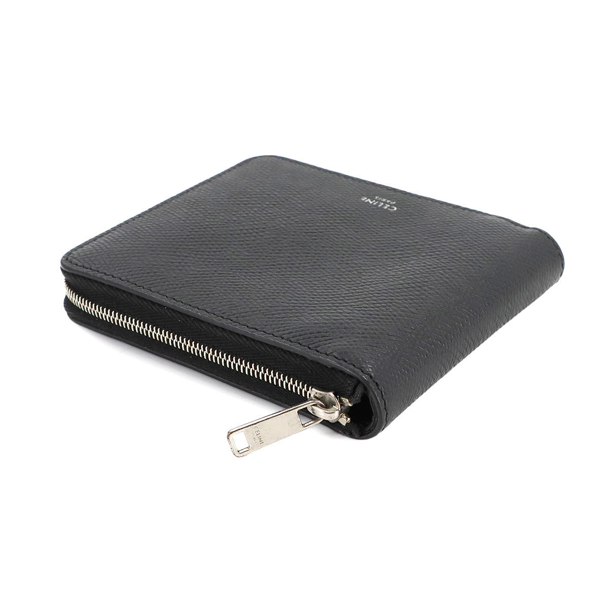 Zipped Around Wallet Leather Black Purse 10J613BEN