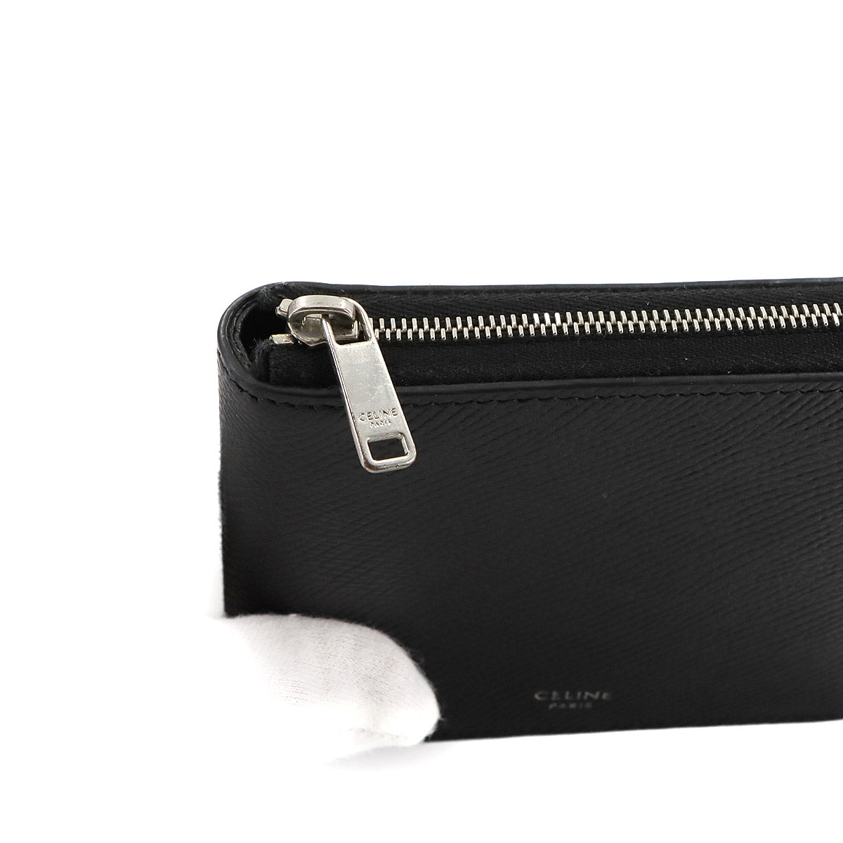 Zipped Around Wallet Leather Black Purse 10J613BEN